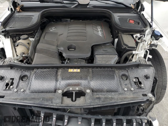 2022 Mercedes-Benz GLE 53 AMG with VIN 4JGFD6BB5NA594422, listed as a Copart auction lot 52008115 with 63,369 mi miles and Salvage title. Bid and sale history available at DreamBid. Image 12.