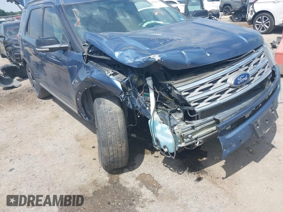 2018 Ford Explorer XLT with VIN 1FM5K7D85JGB77656, listed as a IAAI auction lot 42366539 with 86,579 mi miles and . Bid and sale history available at DreamBid. Image 6.
