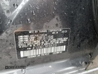 2024 Subaru Impreza Special Sports with VIN JF1GUAFC2R8305319, listed as a Copart auction lot 56096795 with Not provided miles and Salvage title. Bid and sale history available at DreamBid. Image 12.