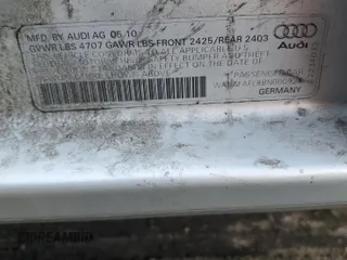 2011 Audi A4 Premium с VIN WAUAFAFL8BN000924, выставлен на аукционе Copart как лот 49418905 с пробегом 107 693 миль миль и Списание • Salvage title. История ставок и продаж доступна на DreamBid. Изображение 12.