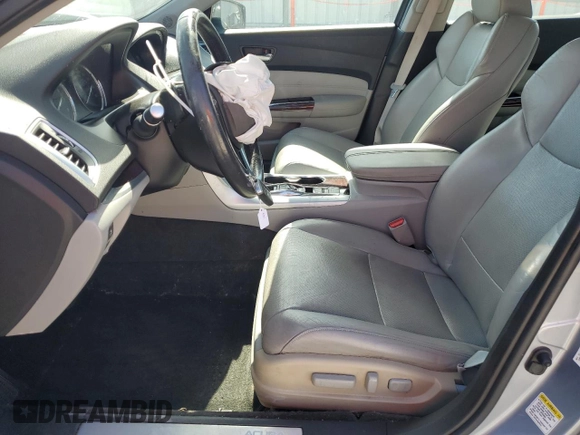 2016 Acura TLX Advance with VIN 19UUB2F77GA007996, listed as a Copart auction lot 62383035 with 129,642 mi miles and Salvage title. Bid and sale history available at DreamBid. Image 7.