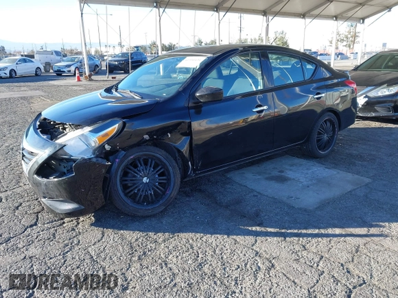 2016 Nissan Versa S Plus with VIN 3N1CN7AP8GL893845, listed as a IAAI auction lot 41390431 with Not Provided miles. Bid and sale history available at carsss.com. Image 2.