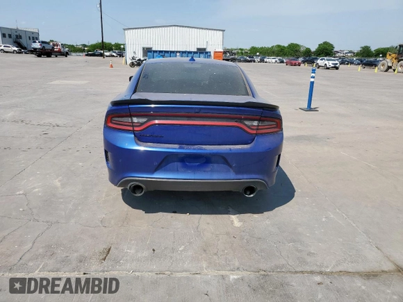 2019 Dodge Charger Scat Pack z VIN 2C3CDXGJXKH553024, wystawiony jako Copart lot #53058985 z przebiegiem 80 575 mil mil oraz Szkoda całkowita • Salvage title. Historia ofert i sprzedaży dostępna na DreamBid. Obrazek 6.
