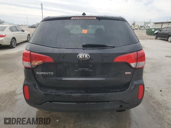 2015 Kia Sorento LX with VIN 5XYKT3A69FG642353, listed as a Copart auction lot 41709415 with Not Provided miles and Salvage Title. Bid and sale history available at DreamBid. Image 6.