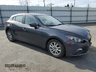2014 Mazda 3 i Grand Touring with VIN JM1BM1M79E1109035, listed as a Copart auction lot 48443915 with 67,817 mi miles and Salvage Title. Bid and sale history available at DreamBid. Image 4.