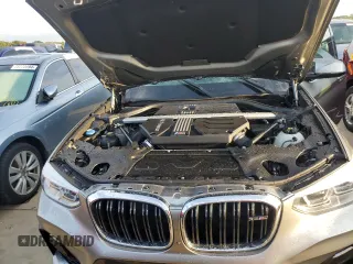 2020 BMW X3 M Competition with VIN 5YMTS0C01L9B25053, listed as a Copart auction lot 73847764 with 0 mi miles and Salvage Title. Bid and sale history available at carsss.com. Image 12.