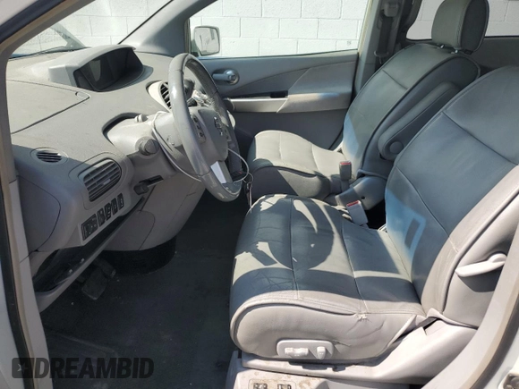 2005 Nissan Quest SL with VIN 5N1BV28U25N102483, listed as a Copart auction lot 69293754 with 0 mi miles and Salvage Title. Bid and sale history available at carsss.com. Image 7.