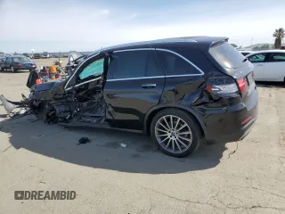 2019 Mercedes-Benz GLC with VIN WDC0G4KB8KV137513, listed as a Copart auction lot 49992365 with 0 mi miles and Salvage Title. Bid and sale history available at carsss.com. Image 2.
