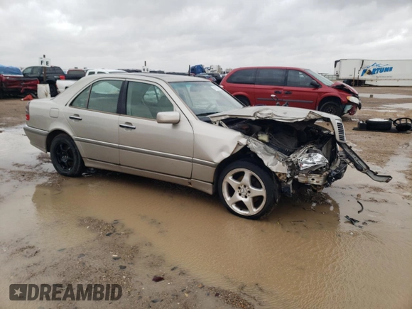 1999 Mercedes-Benz C 230/260/280/320 with VIN WDBHA29G3XA691216, listed as a Copart auction lot 47166765 with Not Provided miles and Salvage Title. Bid and sale history available at DreamBid. Image 4.