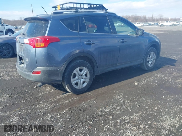 2014 Toyota RAV4 LE with VIN JTMBFREV1ED058764, listed as a IAAI auction lot 41420037 with 138,347 mi miles and . Bid and sale history available at DreamBid. Image 4.