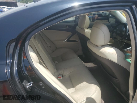 2011 Lexus IS 250 with VIN JTHBF5C24B5138128, listed as a Copart auction lot 63126435 with 156,317 mi miles and Salvage title. Bid and sale history available at DreamBid. Image 10.