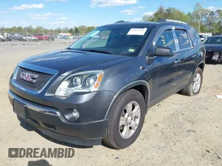 2012 GMC Acadia SL with VIN 1GKKRNEDXCJ392981, listed as a IAAI auction lot 42032865 with 111,833 mi miles. Bid and sale history available at carsss.com. Image 2.