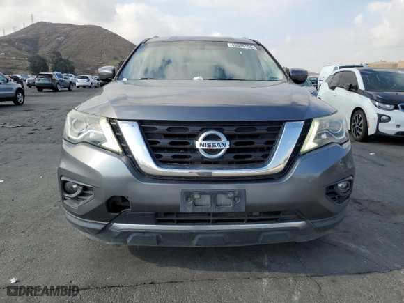 2017 Nissan Pathfinder SV with VIN 5N1DR2MN3HC685982, listed as a Copart auction lot 43090195 with 163,316 mi miles and Clean Title. Bid and sale history available at carsss.com. Image 5.