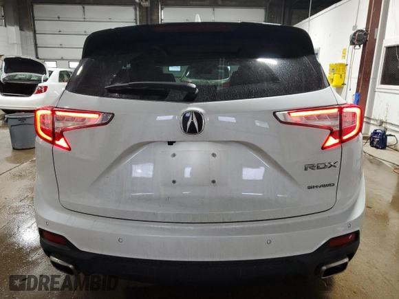 2022 Acura RDX w/Advance Package with VIN 5J8TC2H79NL007022, listed as a Copart auction lot 47365055 with 28,921 mi miles and Salvage Title. Bid and sale history available at carsss.com. Image 6.