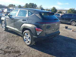 2024 Hyundai Kona SE with VIN KM8HACAB3RU119938, listed as a IAAI auction lot 41234644 with 8,466 mi miles. Bid and sale history available at carsss.com. Image 3.