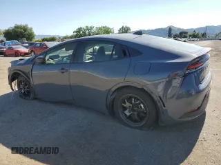 2024 Toyota Prius LE with VIN JTDACAAUXR3019525, listed as a Copart auction lot 54252195 with 22,473 mi miles and Non Repairable. Bid and sale history available at DreamBid. Image 2.