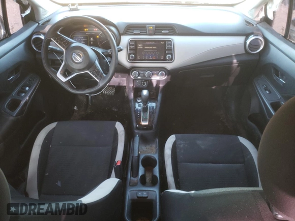 2021 Nissan Versa SV with VIN 3N1CN8EV8ML862234, listed as a Copart auction lot 84644954 with 92,058 mi miles and Salvage Title. Bid and sale history available at carsss.com. Image 8.