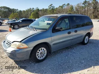 2000 Ford Windstar LX with VIN 2FMZA5144YBA89659, listed as a Copart auction lot 46679295 with 196,206 mi miles and Salvage Title. Bid and sale history available at carsss.com. Image 1.