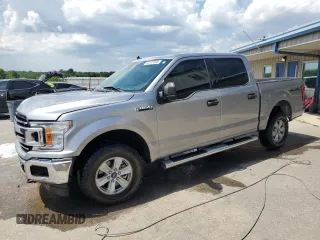 2020 Ford F-150 XL with VIN 1FTEW1E4XLFA98400, listed as a Copart auction lot 62073085 with 65,682 mi miles and Salvage title. Bid and sale history available at DreamBid. Image 1.