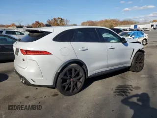 2020 Jaguar F-Pace SVR with VIN SADCZ2EE6LA633530, listed as a Copart auction lot 77977424 with 52,982 mi miles and Salvage Title. Bid and sale history available at DreamBid. Image 3.