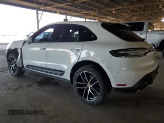 2023 Porsche Macan with VIN WP1AA2A50PLB00727, listed as a Copart auction lot 53501815 with 7,854 mi miles and Salvage Title. Bid and sale history available at carsss.com. Image 2.