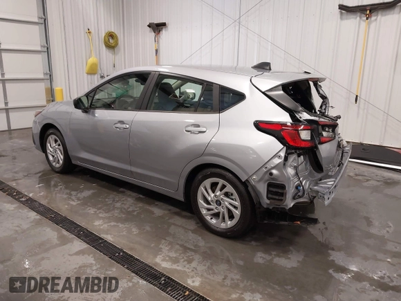 2024 Subaru Impreza with VIN JF1GUABC8R8878330, listed as a IAAI auction lot 41527244 with 395 mi miles. Bid and sale history available at carsss.com. Image 3.
