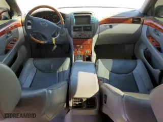 2005 Lexus LS 430 with VIN JTHBN36FX55028176, listed as a Copart auction lot 67345234 with 198,306 mi miles and Salvage Title. Bid and sale history available at carsss.com. Image 8.