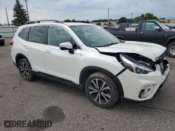 2019 Subaru Forester Limited with VIN JF2SKAUC8KH478671, listed as a Copart auction lot 60685065 with 114,476 mi miles and Salvage title. Bid and sale history available at DreamBid. Image 4.
