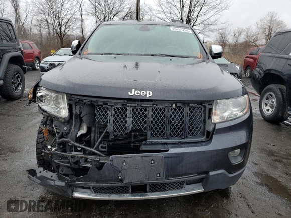 2013 Jeep Grand Cherokee Overland with VIN 1C4RJFCT6DC586933, listed as a Copart auction lot 78383184 with 80,249 mi miles and Salvage Title. Bid and sale history available at carsss.com. Image 5.