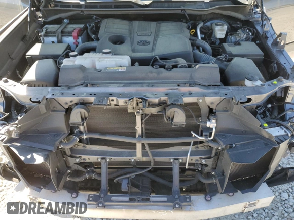 2023 Toyota Tundra Platinum with VIN 5TFNA5DBXPX073809, listed as a Copart auction lot 51221005 with 60,726 mi miles and Salvage title. Bid and sale history available at DreamBid. Image 11.