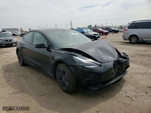 2023 Tesla Model 3 with VIN 5YJ3E1EA5PF421598, listed as a Copart auction lot 47036995 with 6,511 mi miles and Salvage Title. Bid and sale history available at carsss.com. Image 11.
