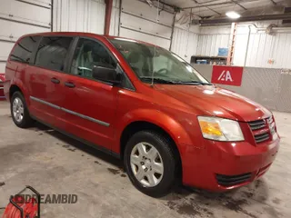 2008 Dodge Grand Caravan SE z VIN 1D8HN44H88B185296, wystawiony jako IAAI lot #41561658 z przebiegiem 72 989 mil mil oraz . Historia ofert i sprzedaży dostępna na DreamBid. Obrazek 1.