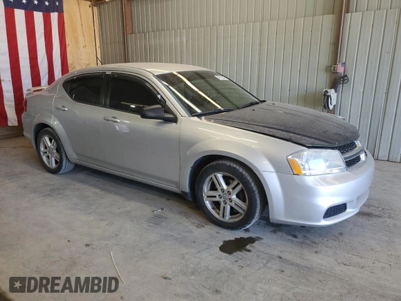 2012 Dodge Avenger SE with VIN 1C3CDZAG8CN291344, listed as a Copart auction lot 49129345 with 187,737 mi miles and Salvage Title. Bid and sale history available at DreamBid. Image 4.