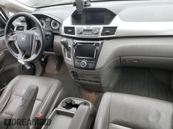 2016 Honda Odyssey Touring Elite with VIN 5FNRL5H95GB134643, listed as a Copart auction lot 50913795 with 154,151 mi miles and Salvage Title. Bid and sale history available at DreamBid. Image 8.