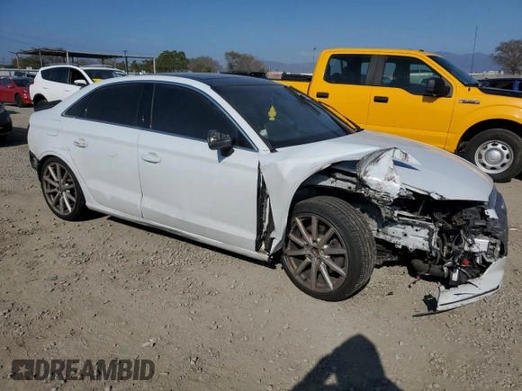 2015 Audi A3 1.8T Premium with VIN WAUACGFFXF1089673, listed as a Copart auction lot 50623885 with 155,254 mi miles and Salvage Title. Bid and sale history available at carsss.com. Image 4.