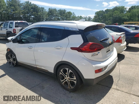 2021 Chevrolet Bolt EV Premier with VIN 1G1FZ6S04M4104157, listed as a Copart auction lot 57440175 with 100,236 mi miles and Salvage title. Bid and sale history available at DreamBid. Image 2.