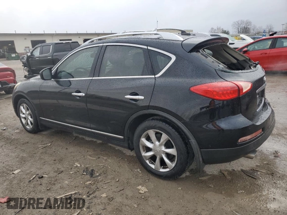 2008 Infiniti EX Journey with VIN JNKAJ09F58M359792, listed as a Copart auction lot 49978085 with 234,612 mi miles and Salvage Title. Bid and sale history available at DreamBid. Image 2.