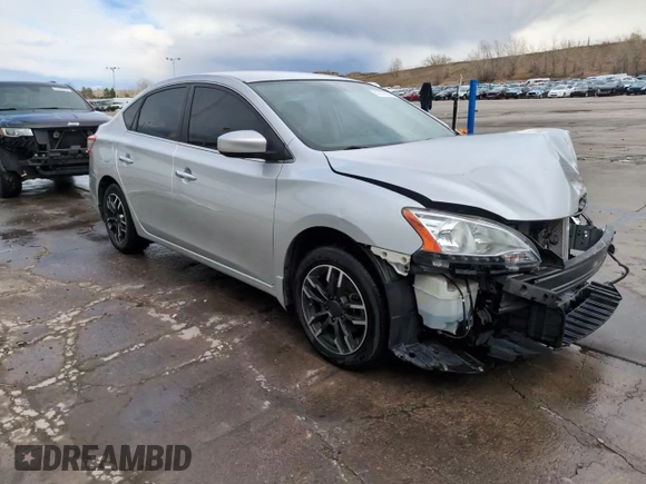 2015 Nissan Sentra SR with VIN 3N1AB7AP6FY285923, listed as a Copart auction lot 51077025 with 72,510 mi miles and Salvage Title. Bid and sale history available at DreamBid. Image 14.