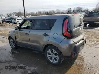 2014 Kia Soul + with VIN KNDJP3A50E7073590, listed as a Copart auction lot 46593815 with 116,686 mi miles and Salvage Title. Bid and sale history available at DreamBid. Image 2.