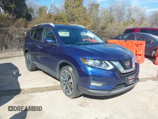 2019 Nissan Rogue SL with VIN 5N1AT2MVXKC835744, listed as a IAAI auction lot 41321618 with 62,872 mi miles. Bid and sale history available at carsss.com. Image 1.