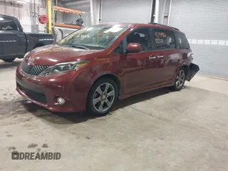 2017 Toyota Sienna SE with VIN 5TDXZ3DC7HS859864, listed as a IAAI auction lot 41394966 with 82,823 mi miles and . Bid and sale history available at DreamBid. Image 20.