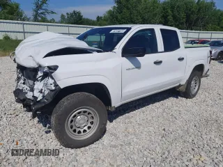 2023 Chevrolet Colorado 4WD Work Truck с VIN 1GCGTBEC5P1205094, выставлен на аукционе Copart как лот 61022155 с пробегом 11 174 миль миль и Чистый • Clean title. История ставок и продаж доступна на DreamBid. Изображение 1.