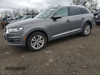 2017 Audi Q7 Premium Plus with VIN WA1LAAF75HD013961, listed as a Copart auction lot 51813705 with 168,875 mi miles and Clean Title. Bid and sale history available at carsss.com. Image 1.