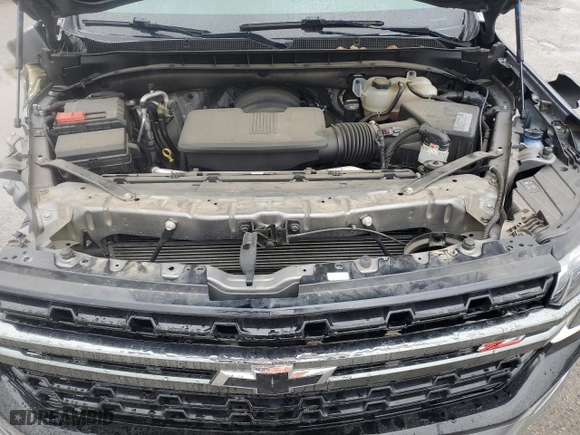 2021 Chevrolet Tahoe Z71 with VIN 1GNSKPKD5MR304512, listed as a Copart auction lot 44765675 with 84,197 mi miles and Salvage Title. Bid and sale history available at carsss.com. Image 12.