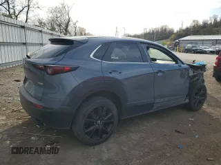 2022 Mazda CX-30 S Preferred with VIN 3MVDMBCL7NM400941, listed as a Copart auction lot 77876364 with 66,031 mi miles and Salvage Title. Bid and sale history available at carsss.com. Image 3.