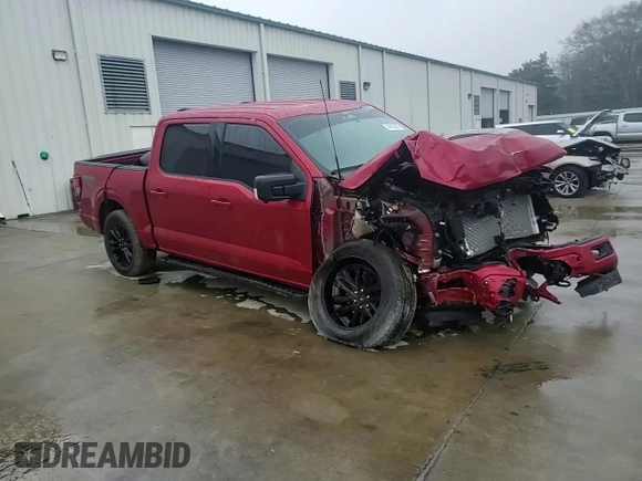 2024 Ford F-150 XLT with VIN 1FTFW3L81RFB84869, listed as a Copart auction lot 44618435 with Not Provided miles and Salvage Title. Bid and sale history available at DreamBid. Image 10.
