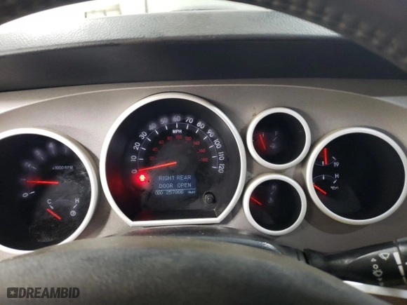 2011 Toyota Tundra 4WD Truck with VIN 5TFDW5F12BX181884, listed as a Copart auction lot 87663525 with 257,866 mi miles and Salvage Title. Bid and sale history available at carsss.com. Image 9.