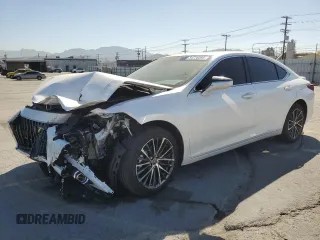 2025 Lexus ES 300h with VIN 58ADA1C11SU062614, listed as a Copart auction lot 54776395 with 4,283 mi miles and Salvage title. Bid and sale history available at DreamBid. Image 1.