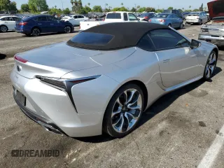 2021 Lexus LC 500h с VIN JTHKPAAY6MA102609, выставлен на аукционе Copart как лот 55470103 с пробегом 12 419 миль миль и . История ставок и продаж доступна на DreamBid. Изображение 3.