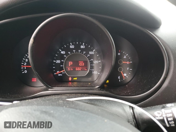2016 Kia Soul with VIN KNDJN2A21G7271605, listed as a Copart auction lot 48618575 with 68,211 mi miles and Salvage Title. Bid and sale history available at DreamBid. Image 9.